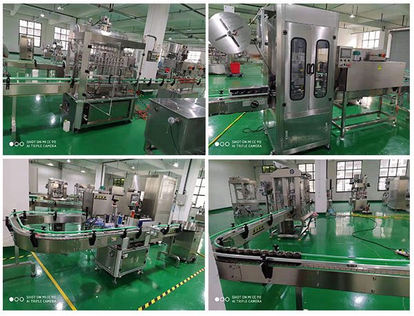 大型尖椒醬灌裝生產流水線