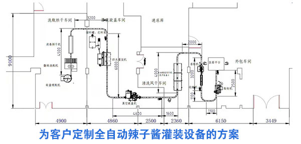 全自動辣子醬灌裝設備特制灌裝嘴滿足大顆粒灌裝