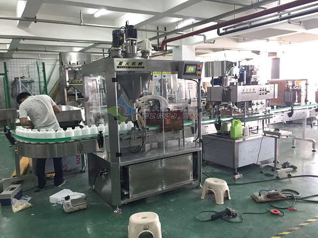 瓶裝粉末全自動(dòng)灌裝生產(chǎn)線-罐裝營(yíng)養(yǎng)粉生產(chǎn)線主圖