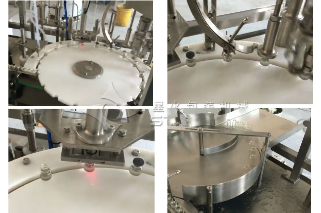 全自動口服液灌裝旋蓋一體機細節展示