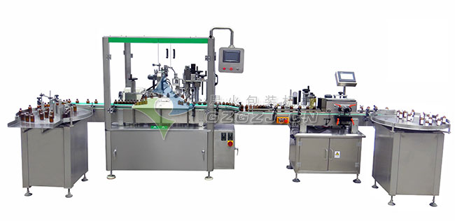 滴管蓋精油灌裝生產線主圖