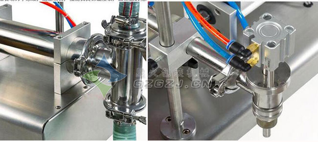 烤冷面醬灌裝機細節展示