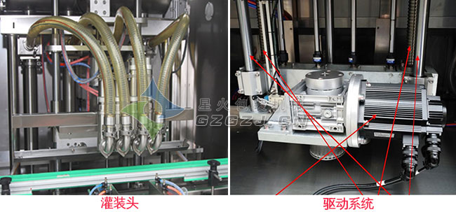 全自動燒烤醬灌裝機細節